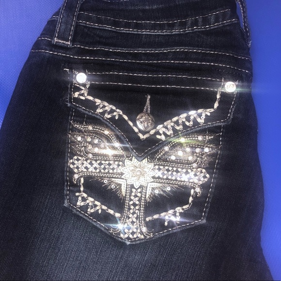 Miss Me new without tags Jeans size 28 bootcut - Picture 3 of 8